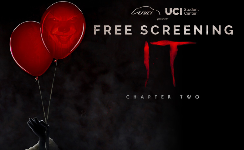 Free Screening of <em>It Chapter Two</em> with valid UCI Student ID