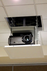 Built-In Data Projector
