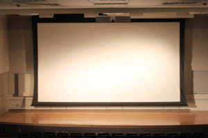 Built-In Projection Screen